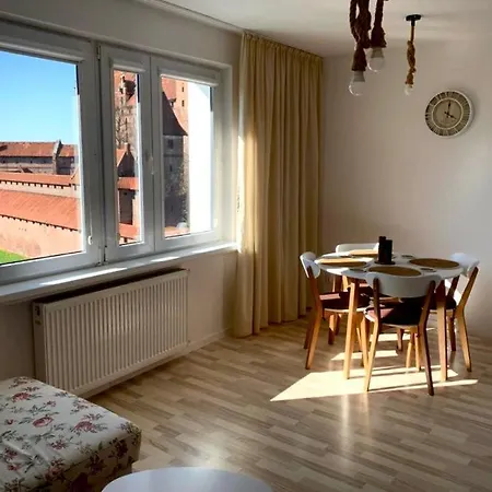 Widok Zamku O Poranku Appartement