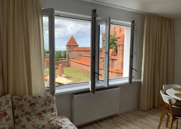 Widokowy - Zamek Z Okna Lägenhet *